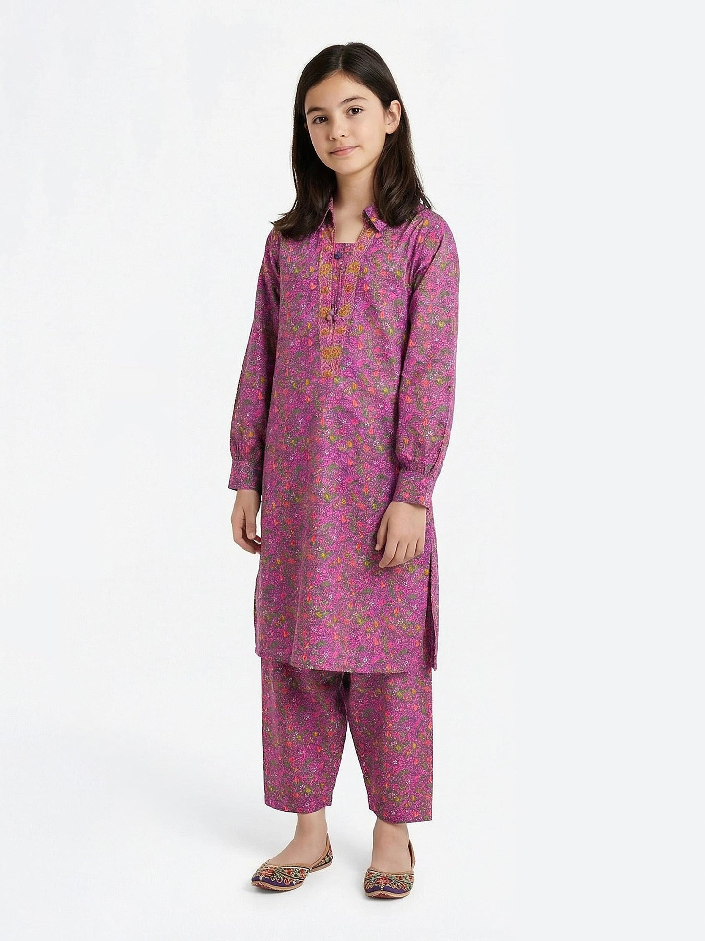 2 Piece Viscose Filament Suit (Pret)