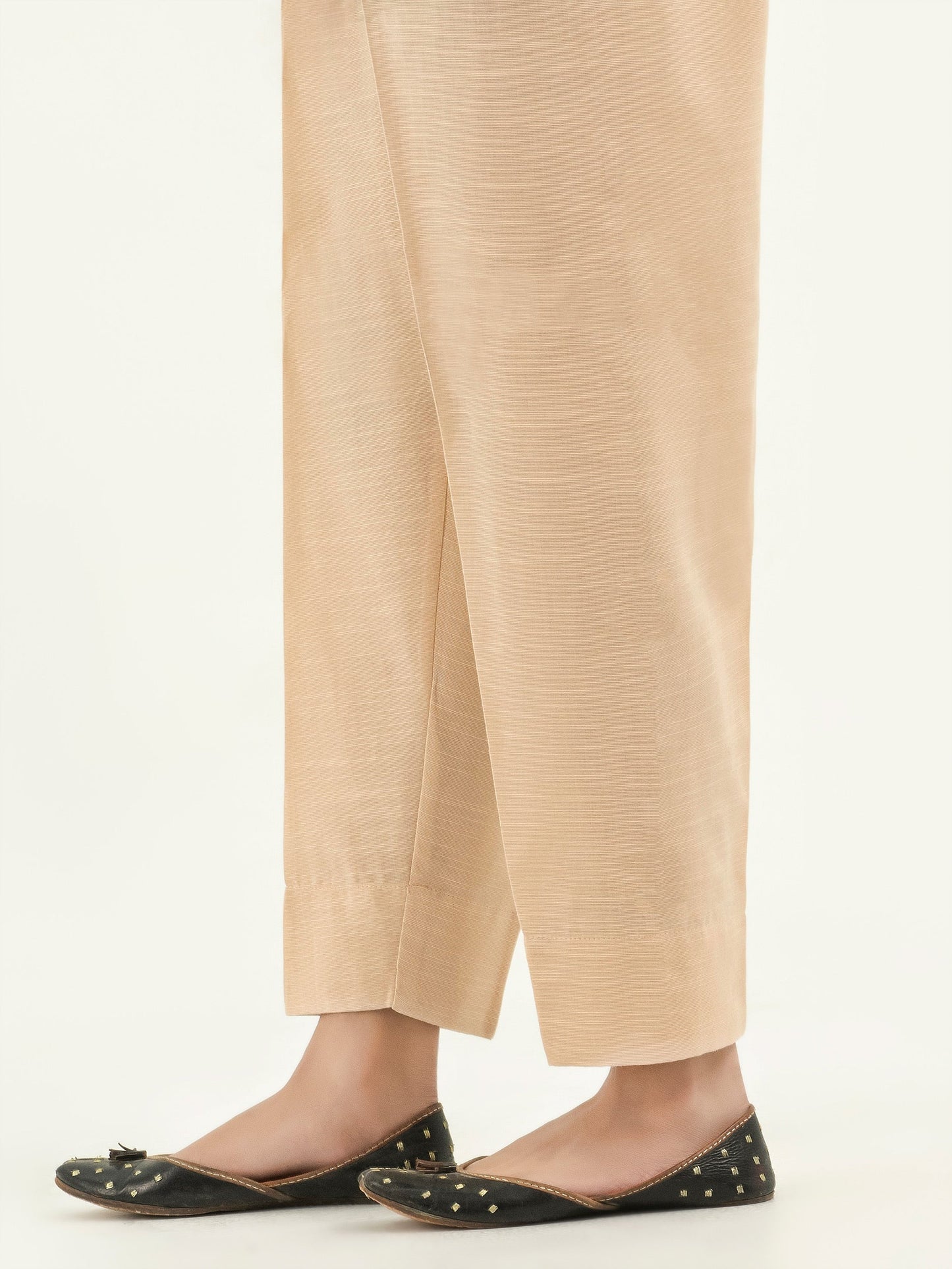 Dyed Khaddar Trousers(Pret)