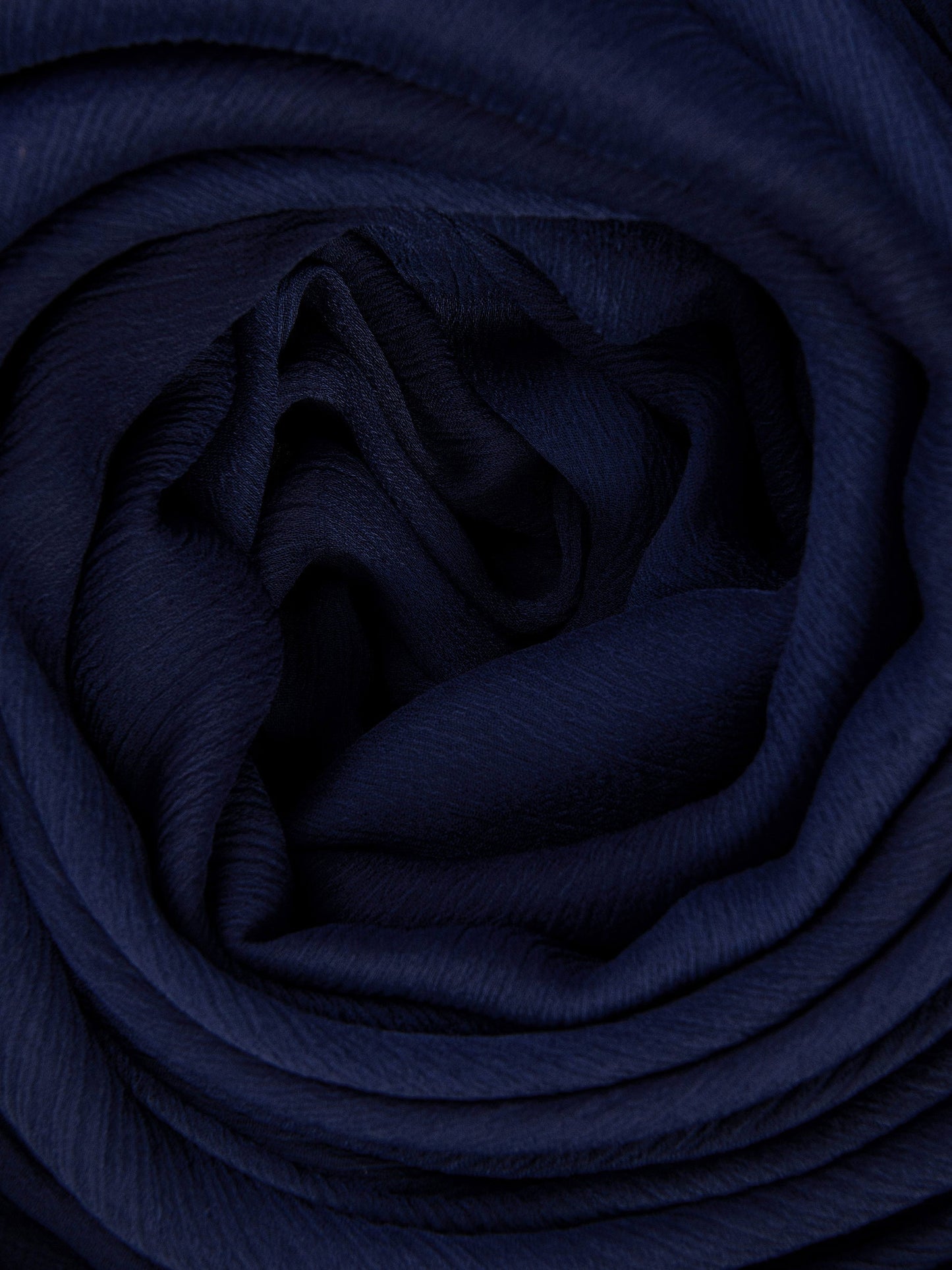 Dyed Chiffon Dupatta - Dark Blue