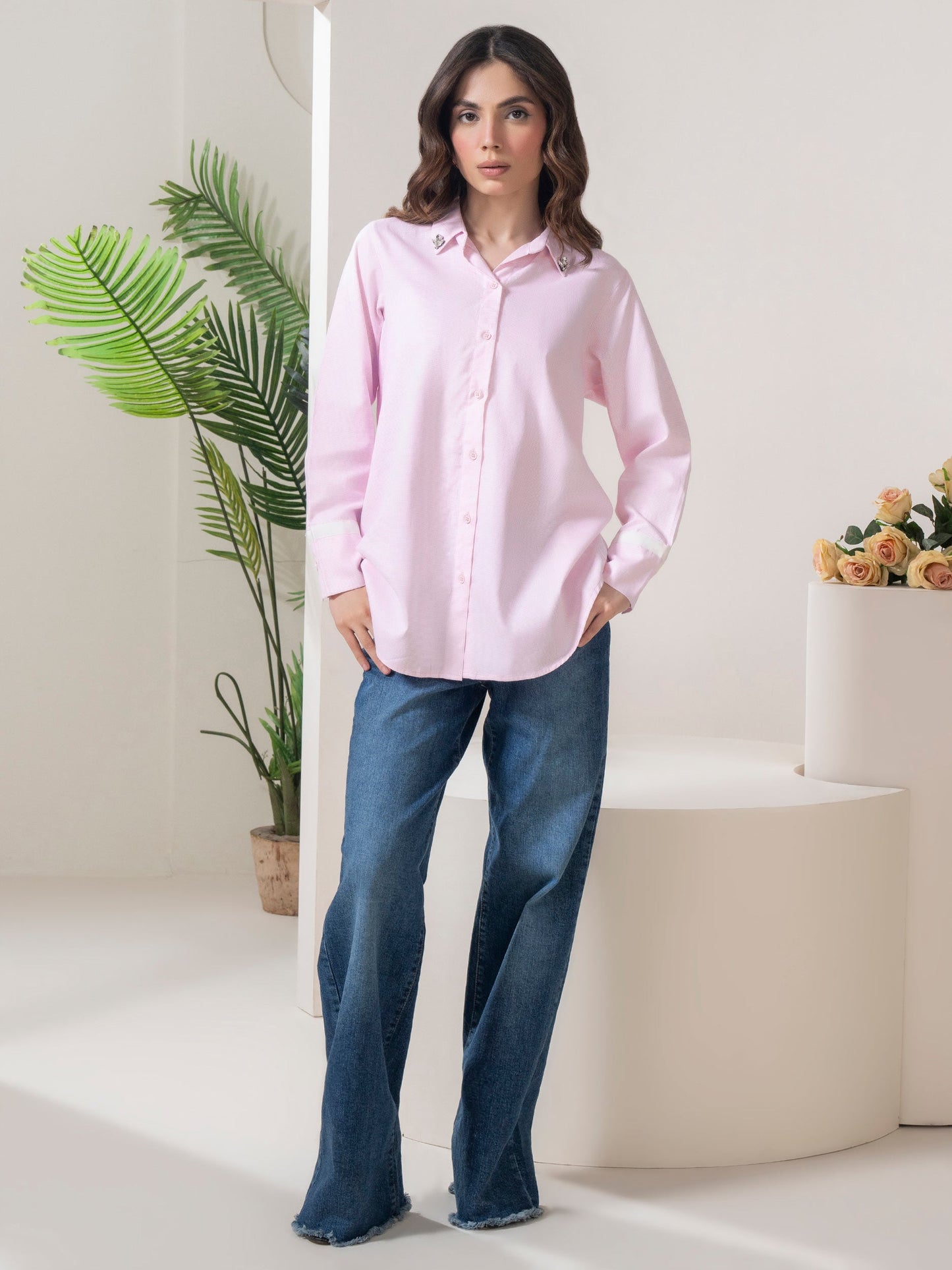Dyed Yarn Dyed Top