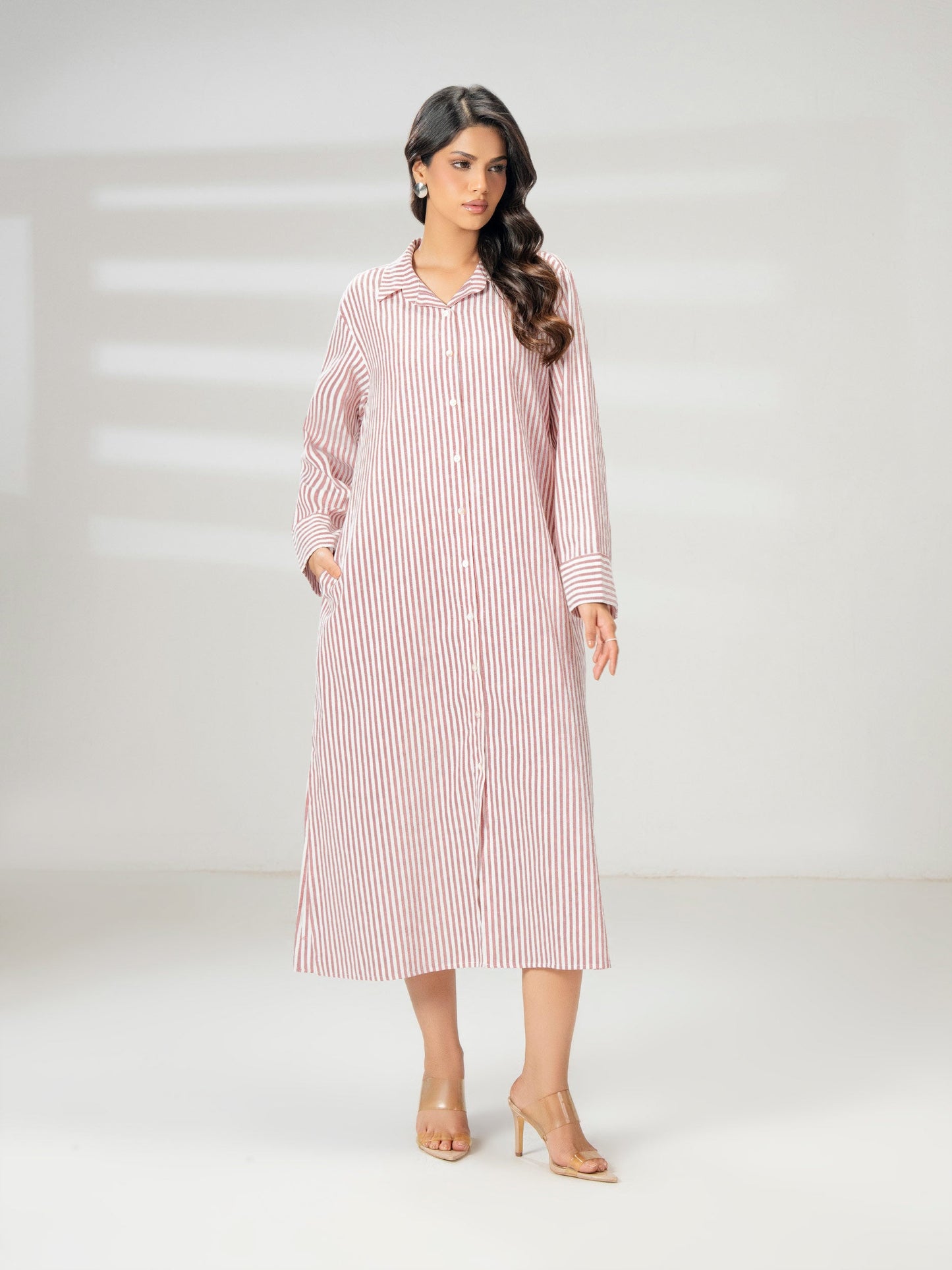 Printed Yarn Dyed Dress