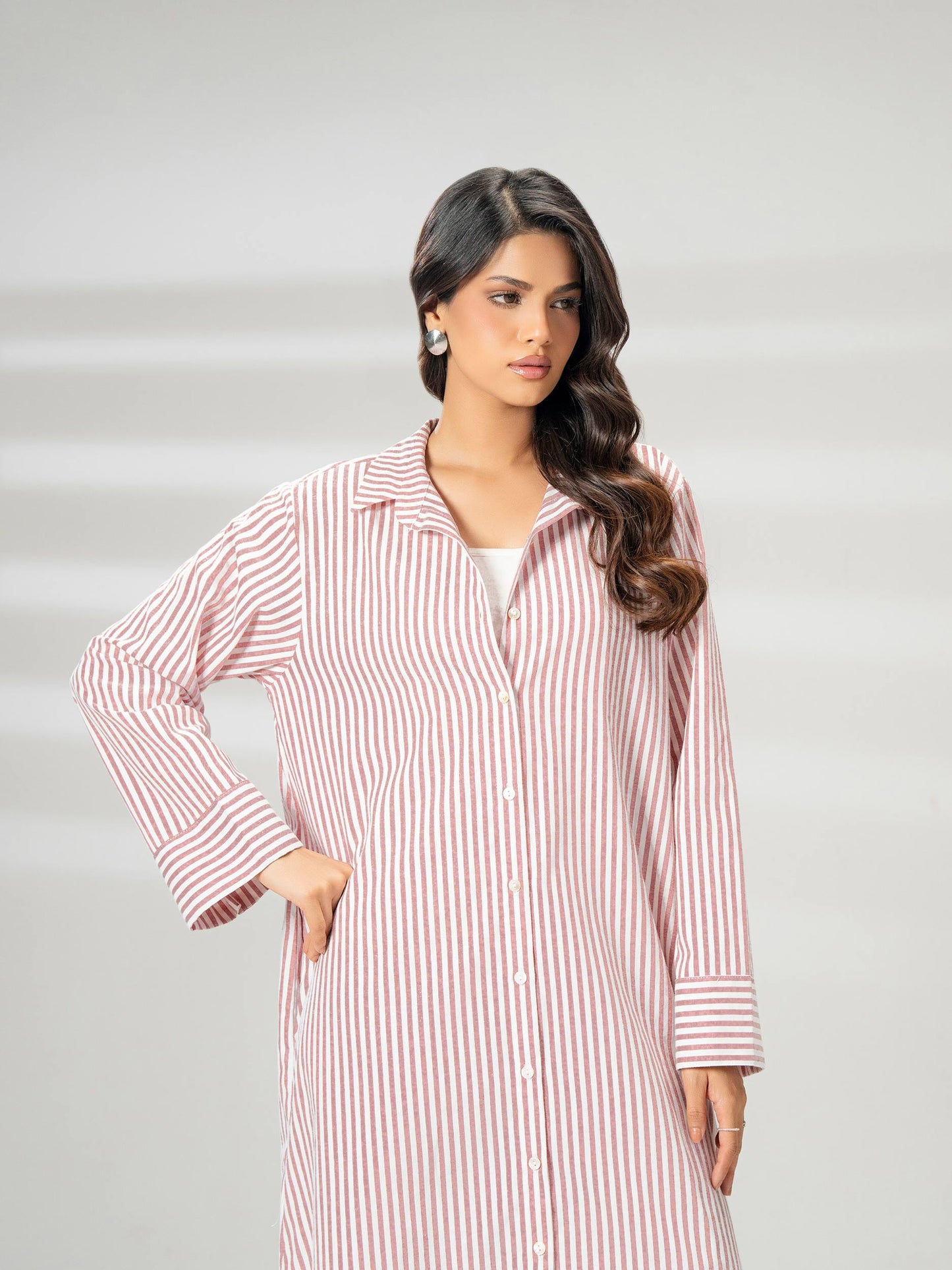 Printed Yarn Dyed Dress