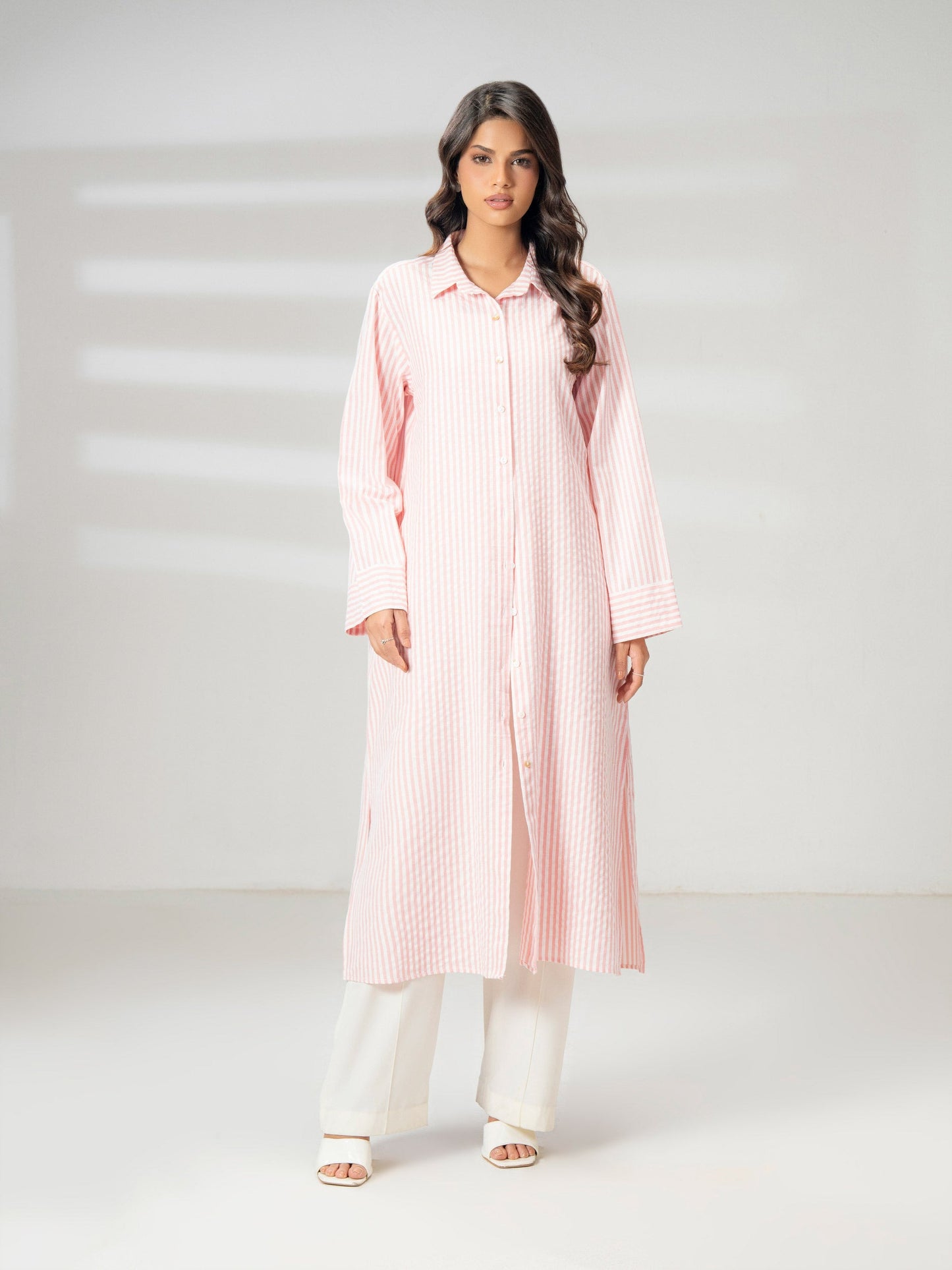 Printed Yarn Dyed Dress