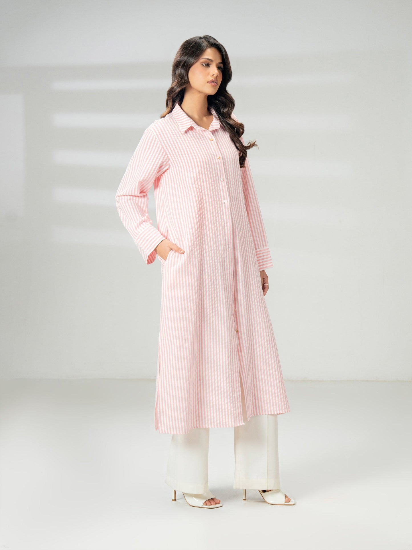 Printed Yarn Dyed Dress