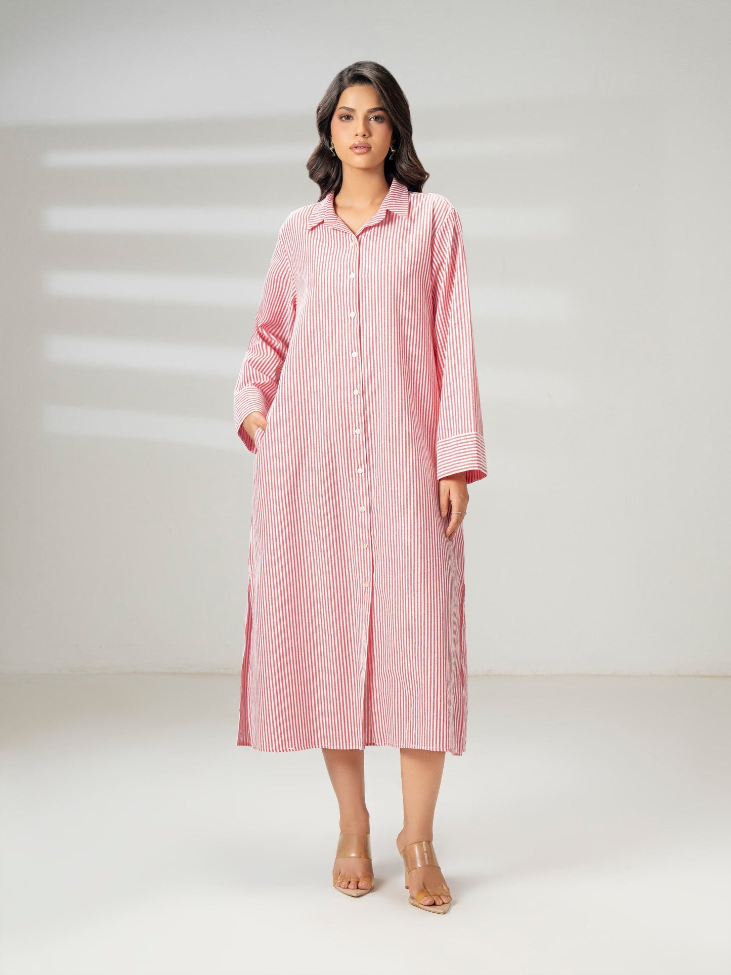 Printed Yarn Dyed Dress