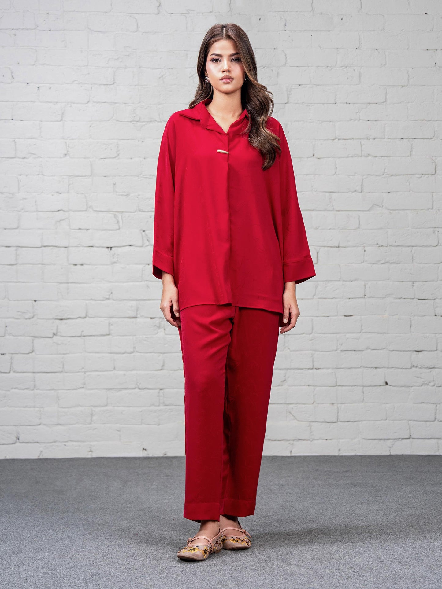 Grip Co-ord Set- Embellished